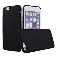 Load image into Gallery viewer, GerTong 2018 Black Phone Cases For iPhone X 10 Fundas Coque Shell For iPhone 8 7 6 6S Plus XR XS Max Soft Silicone Back Cover