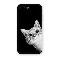 Load image into Gallery viewer, GerTong 2018 Black Phone Cases For iPhone X 10 Fundas Coque Shell For iPhone 8 7 6 6S Plus XR XS Max Soft Silicone Back Cover
