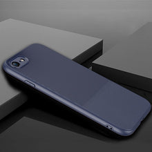 Load image into Gallery viewer, GerTong Matte TPU Soft Cover Case For iPhone 7 7Plus Ultra Thin Protective Back Cover For iPhone 8 8Plus X 10 Luxury Phone Cases