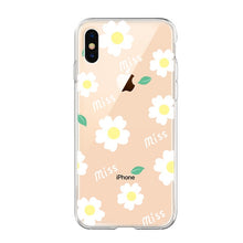 Load image into Gallery viewer, GerTong Silicone TPU Case For iPhone 7 8 6 6S Plus X XS MAX XR Back Cover For iPhone 5 S SE Cute Pattern Cover Transparent Funda