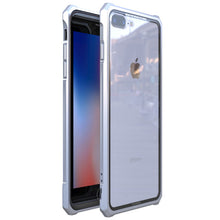 Load image into Gallery viewer, GerTong Transparent Clear Tempered Glass Phone Bag Case For iPhone 7Plus 8 XR X XS Max Coque For iPhone 6 6S 7 Back Cover Bumper